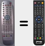 Télécommande pour remplacer TFD1901