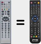 Télécommande pour remplacer RC00049