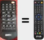 Télécommande pour remplacer Movie Cube (K220)