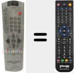 Replacement remote control for RC 45 (759551059300)