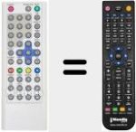 Replacement remote control for REMCON262
