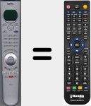 Replacement remote control for RC2 (89500A01)