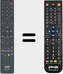 Télécommande pour remplacer RC 2851