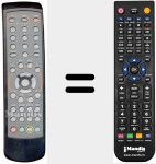 Ersatzfernbedienung für RC40