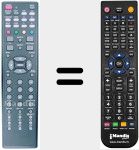 Ersatzfernbedienung für RC00049