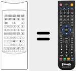Télécommande pour remplacer RC510