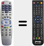 Ersatzfernbedienung für RC 5R