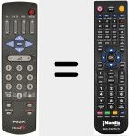 Replacement remote control for RC8611 01