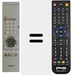 Replacement remote control for TM63 (AA5900266A)