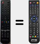 T&eacute;l&eacute;commande pour remplacer Heracles (S1902DTP)