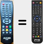 T&eacute;l&eacute;commande pour remplacer RT-009