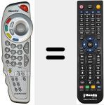 Replacement remote control for REMCON737