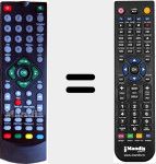 Télécommande pour remplacer SY3151