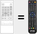 Ersatzfernbedienung für REMCON093