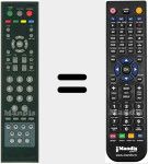 Ersatzfernbedienung für RC08F