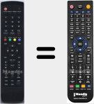 Ersatzfernbedienung für D80002107