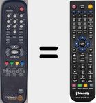 T&eacute;l&eacute;commande pour remplacer 11144