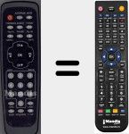 T&eacute;l&eacute;commande pour remplacer Kyoto001