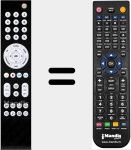 Ersatzfernbedienung für Quadriga001