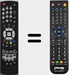 Ersatzfernbedienung f&uuml;r P702000013