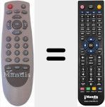 Replacement remote control for HITCSR35FTA