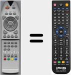 Replacement remote control for RC32L10