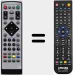 Ersatzfernbedienung für NJOY160HD