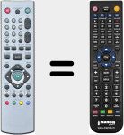Ersatzfernbedienung für RC43ATVSIL