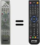 Télécommande pour remplacer RCS615THLM1 (21325940)