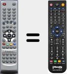 Télécommande pour remplacer RG405PVRS2