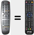 Replacement remote control for 35878650