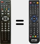 Télécommande pour remplacer TFD3227M