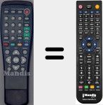 Télécommande pour remplacer 020T