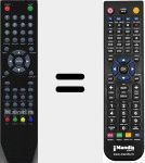 Télécommande pour remplacer TFT225