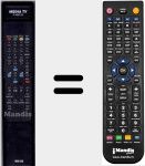 T&eacute;l&eacute;commande pour remplacer MM640