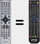 Replacement remote control for RC003 (RP5732TE)