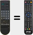 Ersatzfernbedienung für R-18A07