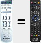 Ersatzfernbedienung für RM980C (147891711)