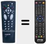 Télécommande pour remplacer HRC 102 (36142890)