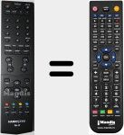 Ersatzfernbedienung f&uuml;r Xv-S (98TRABD-5NT-HSF)