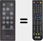 T&eacute;l&eacute;commande pour remplacer WIS026