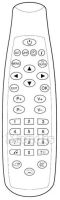 Original remote control PANASAT REMCON396