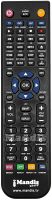 Replacement remote control Popcorn Hour A-200