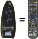 Replacement remote control Bigben Interactive SONY PS2