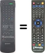 Télécommande équivalente Sony WHV7125