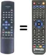 Télécommande équivalente SEC2829