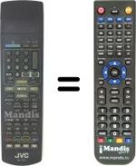 Télécommande équivalente SEC2374