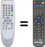 Télécommande équivalente SEC0359