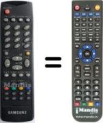 Télécommande équivalente Samsung WHV5146