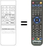 Replacement remote control Art-Tech GT 8813-14'